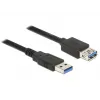 Cable USB DeLOCK 85055 USB 3.2 Gen 1, 1,5 m, negro