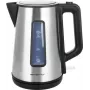 Hervidor de agua eléctrico Emerio 1,7 L 2200 W negro acero inoxidable