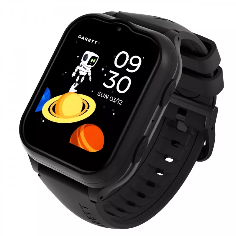 Smartwatch infantil Garett Kids eSim 4G negro