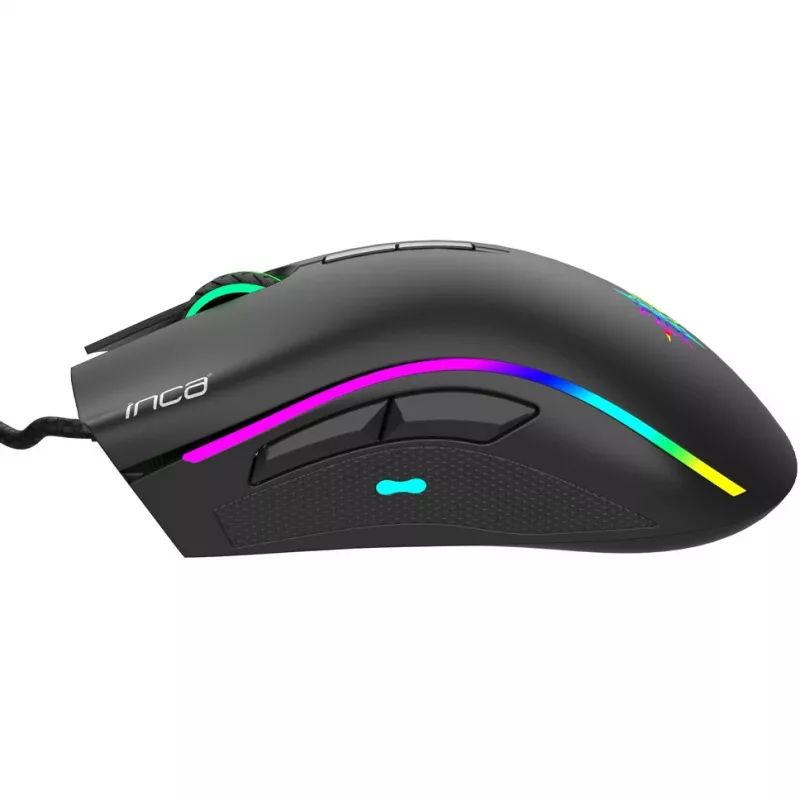 INCA Cian INCA ANAHITA RGB MACRO-TECLAS RATÓN GAMING PROFESIONAL