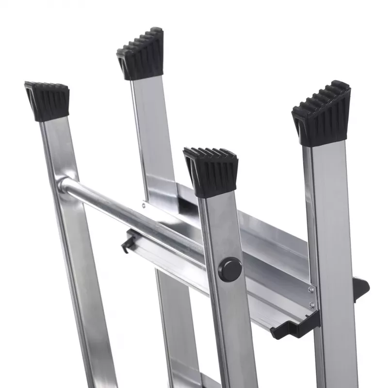 Escalera plegable Krause Secury plata