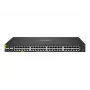 Hewlett Packard Enterprise HPE Aruba Networking CX 6100 48G Class4 PoE 4SFP+ 740W Switch - Switch - L3 - gestionado - 48 x 10/100/1000 (PoE+) + 4 x 1 Gigabit/10 Gigabit SFP+ (uplink)