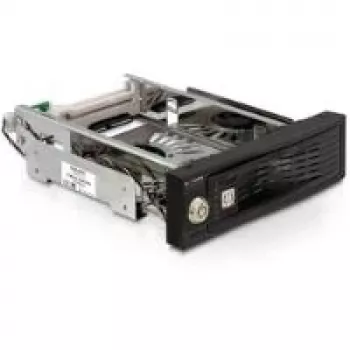 DeLOCK 5,25 bahía móvil extraíble para HDD SATA de 3,5 - bahía de almacenamiento móvil - 8,9 cm (3.5) (47199)
