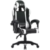 Silla gaming CANYON Core SGCH2 — negro/blanco, diseño ergonómico, altura ajustable