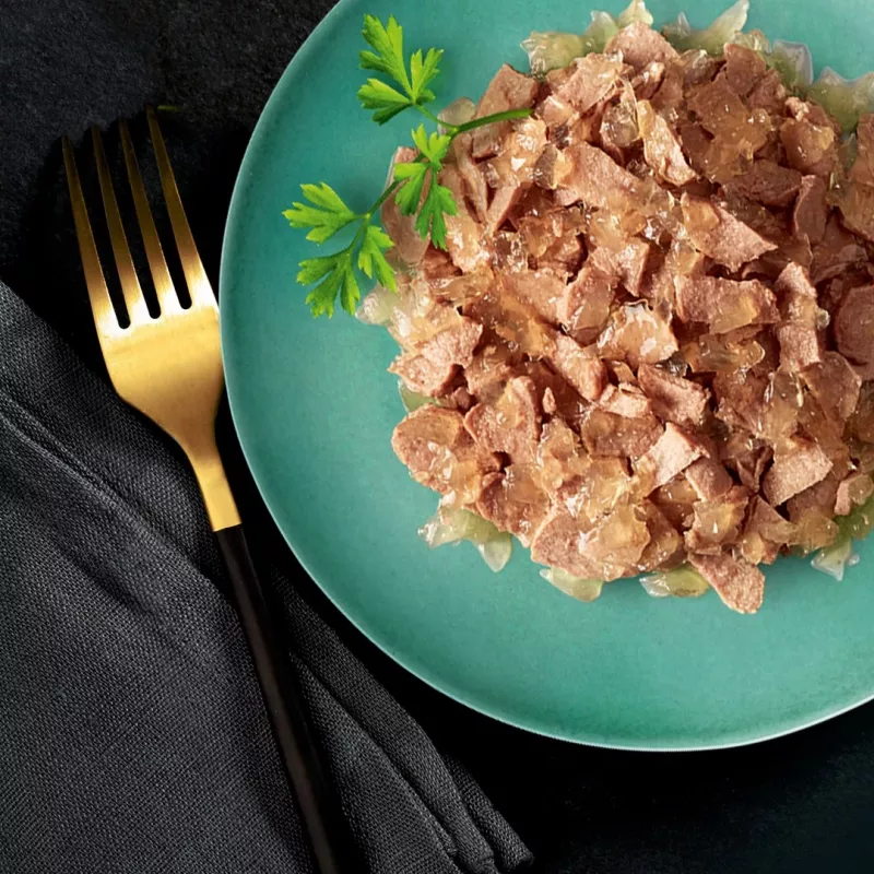 SHEBA Delicacy sabor a ave en gelatina - comida húmeda para gatos - 40x85 g