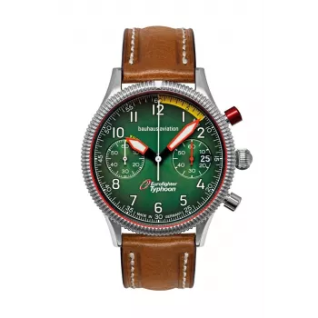 Reloj de pulsera Bauhaus Aviation Eurofighter 25764 41mm caja de acero inoxidable, indicación analógica
