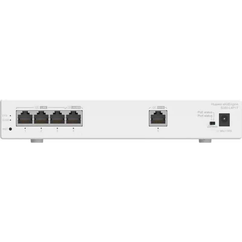 Huawei S380-L4P1T router multiservicio, 1x WAN, 4x POE LAN
