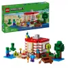 LEGO Minecraft set 21275 casa selvática TNT juguete de construcción, 287 piezas, 2 minifiguras, a partir de 8 años
