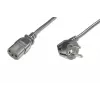 Cable de alimentación Digitus AK-440100-018-S 1,8 m CEE7/7 a IEC C13