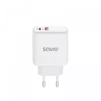 SAVIO LA-06 USB Type-A y Type-C Quick Charge Power Delivery 3.0 interior