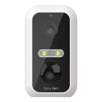 Safer 3L, cámara de vigilancia IP, exterior, inalámbrica, Amazon Alexa y Google Assistant, montaje en pared