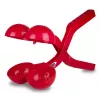 Molde para bolas de nieve Jamara 461146 38 cm rojo