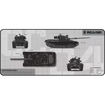 Alfombrilla de ratón DEFENDER WT90 edición limitada WORLD OF TANKS