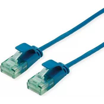 Cable de red UTP ROLINE RM Cat6A/Cl.EA delgado azul 2 m - UTP (21.45.3445)