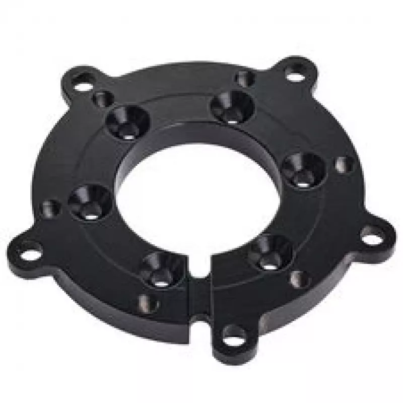 Placa adaptadora para cierre rápido, Asetek 3rd Party QR Adapter Plate, compatible con círculos de agujeros de 70 mm y 50,8 mm – negra