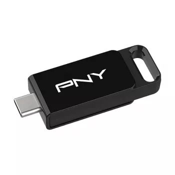 PNY Elite, 128 GB, USB Type-C, 3.2 Gen 1 (3.1 Gen 1), 120 MB/s, Dia, Negro