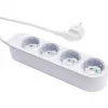 Regleta de enchufes inteligente 12A Shelly Power Strip 4 Gen4 Zigbee/Matter