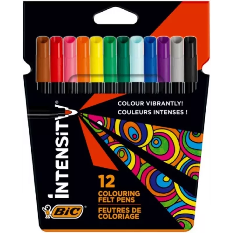 Rotuladores BIC Intensity Up pack de 12 uds. 978004