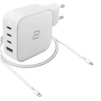 Cargador para dispositivos móviles Tucano MA-GAN100-EU-W Universal Blanco AC Carga rápida
