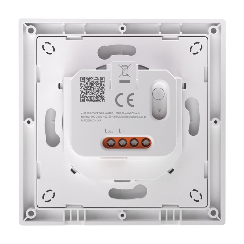 Interruptor de pared Sonoff ZBMINIL2-E ZigBee diseño compacto control remoto