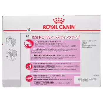 Royal Canin FHN Instinctive comida húmeda en paté para gatos adultos, 12 x 85 g