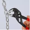 Knipex 86 01 180 llave de tenaza, 180 mm, apertura máx. 40 mm, ajustable en 15 posiciones, roja