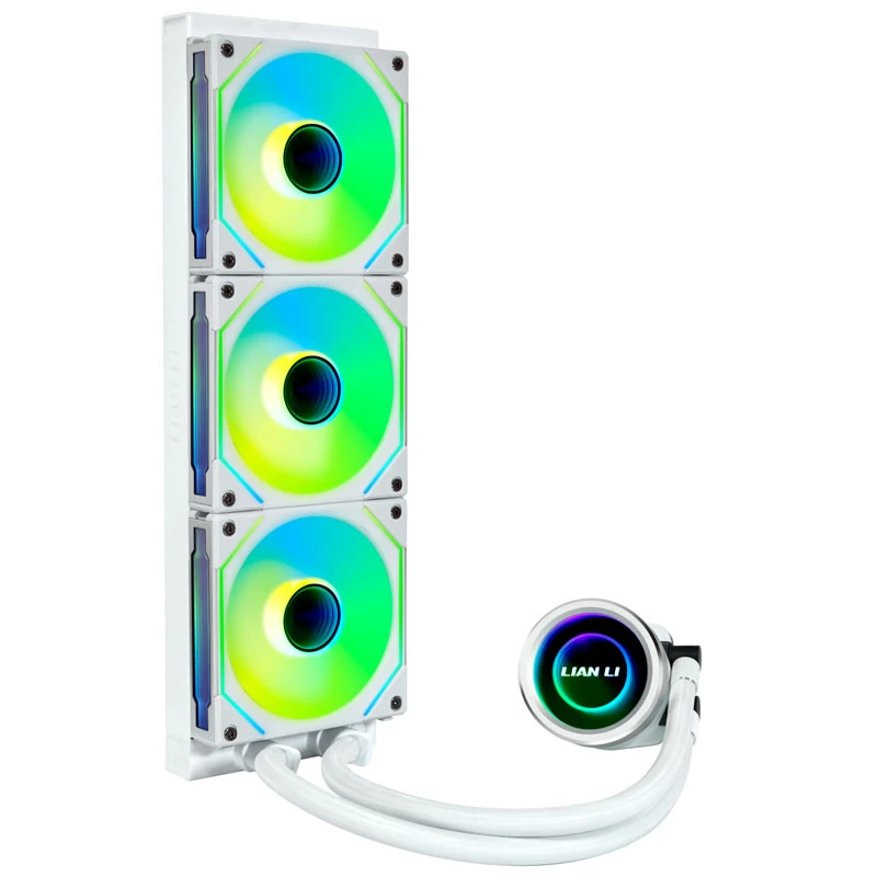 Refrigeración líquida todo en uno Lian Li Galahad II Trinity 12 cm Blanco