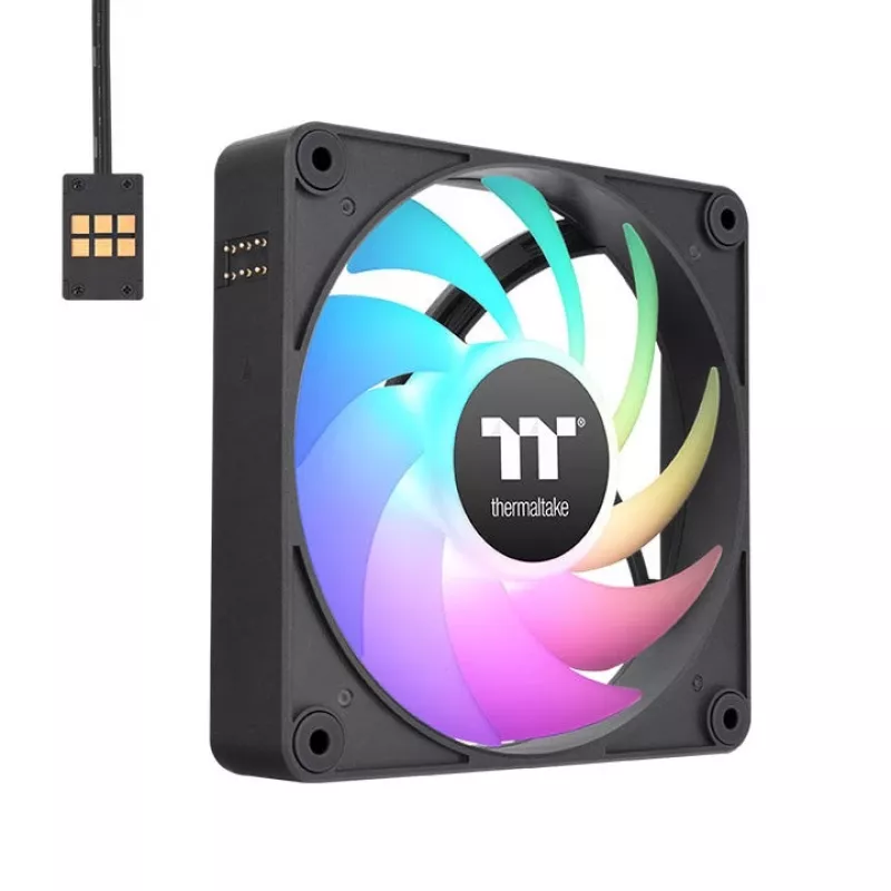 Ventilador Thermaltake CT140 EX ARGB Sync 14 cm rodamiento hidráulico negro