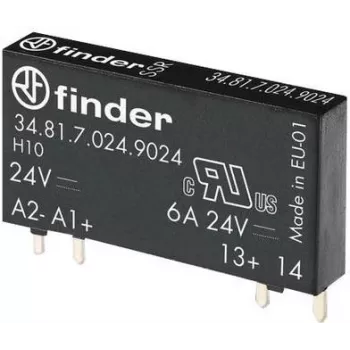 FIN 34.81 05-024 - Relé enchufable 1 contacto NA 2A 5VDC/24VDC (34.81.7.005.9024)