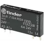 FIN 34.81 05-024 - Relé enchufable 1 contacto NA 2A 5VDC/24VDC (34.81.7.005.9024)