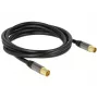 Cable coaxial RG-6/U DeLOCK 88923 2m IEC negro