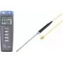 VOLTCRAFT K102 + TP 208 Termómetro -200 a +1370 °C sonda Type-K