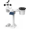 Bresser 7003220 Weather Center 7-in-1 Solar 6-Day 4cast Pro SF estación meteorológica digital, LCD, negra