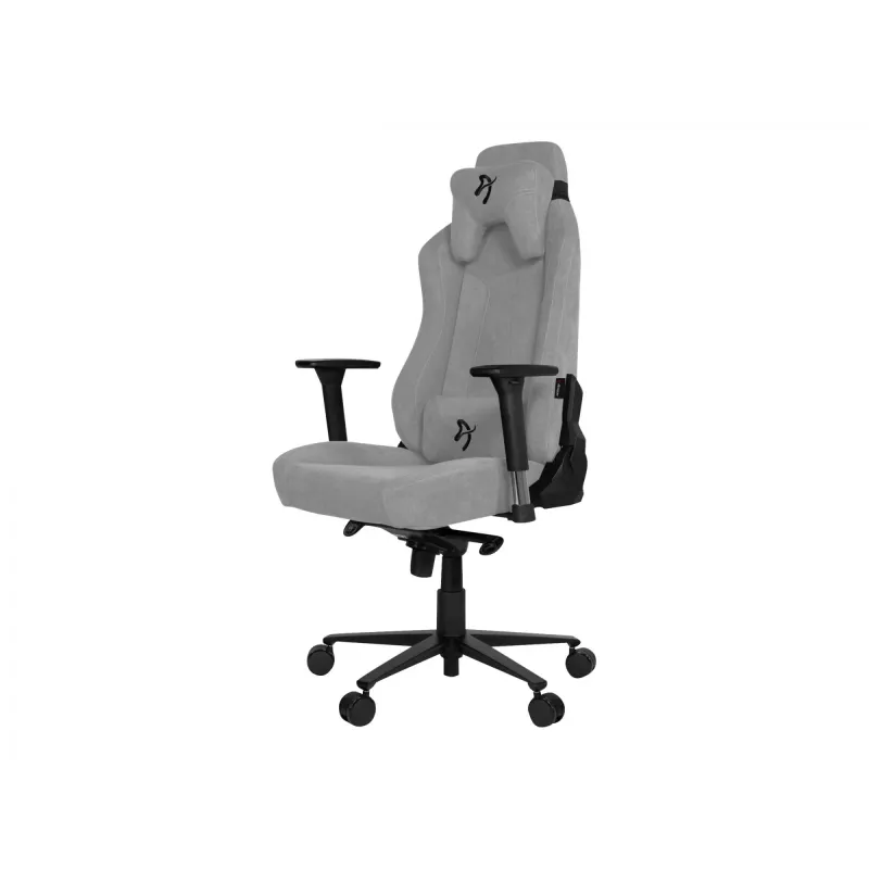 Silla gaming universal Arozzi Vernazza asiento acolchado gris