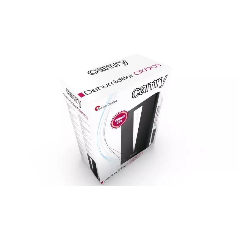 Deshumidificador CAMRY CR 7903 1,5 L 100 W Negro, Blanco