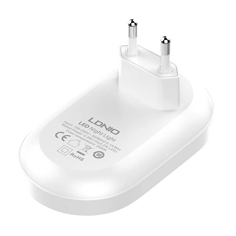 Luz nocturna inteligente con sensor Ldnio Y2