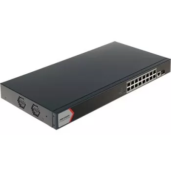 Switch POE Smart Gigabit de 16 puertos Hikvision