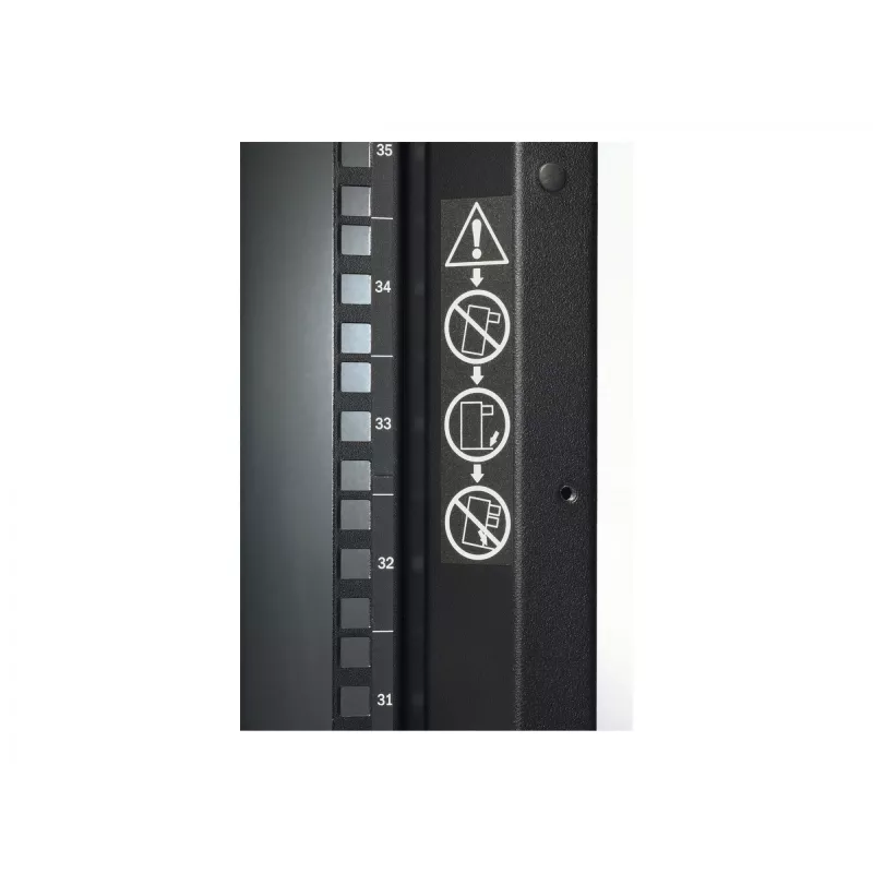 Carcasa rack independiente APC NetShelter SX 48U 600mm ancho x 1070mm fondo, capacidad 1704 kg, negro