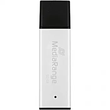 Memoria USB MediaRange MR1904 512 GB USB Type-A 3.2 Gen 1 (3.1 Gen 1) negro/plata