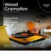 Adler AD 1914e tocadiscos con USB, Bluetooth, 33 1/3 y 45 rpm, cápsula cerámica, altavoces integrados de 2x0,8 W, salida RCA