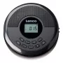 Reproductor de CD portátil Lenco CD-340BK — negro, diseño portátil