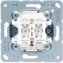 Interruptor de luz Jung 539VU – Mando basculante, acabado aluminio, unipolar, 250 V