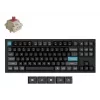 Teclado mecánico 80% QWERTY Keychron Q3 Ultra 8K — Bluetooth y con cable, retroiluminación RGB, negro