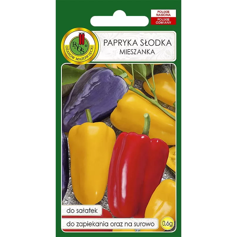 PNOS mezcla de semillas de pimiento dulce, 0,6 g