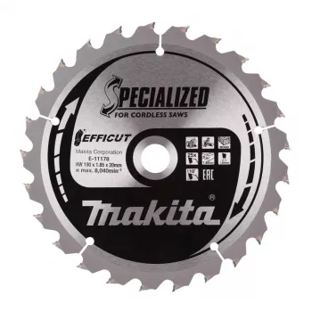 Makita E-11140 Hoja de sierra circular 1 ud.