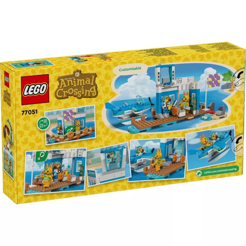 Juguete de construcción LEGO 77051 Animal Crossing: set de volar con Dodo Airlines, marca LEGO, modelo 77051