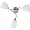 Lámpara colgante clásica tipo araña Activejet NIKITA níquel triple 3xE27 para salón