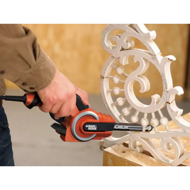 Black & Decker KA902EK-QS lima de banda, 13 mm