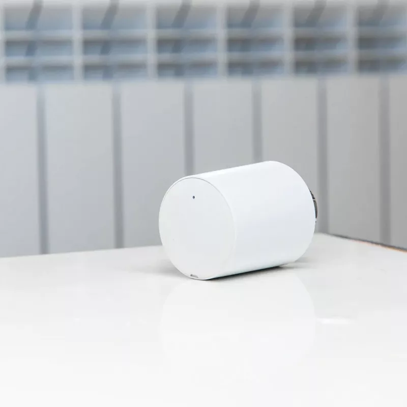 Shelly BLU TRV pack de 3 uds. de termostatos para radiador con BLU Gateway Gen3, blanco