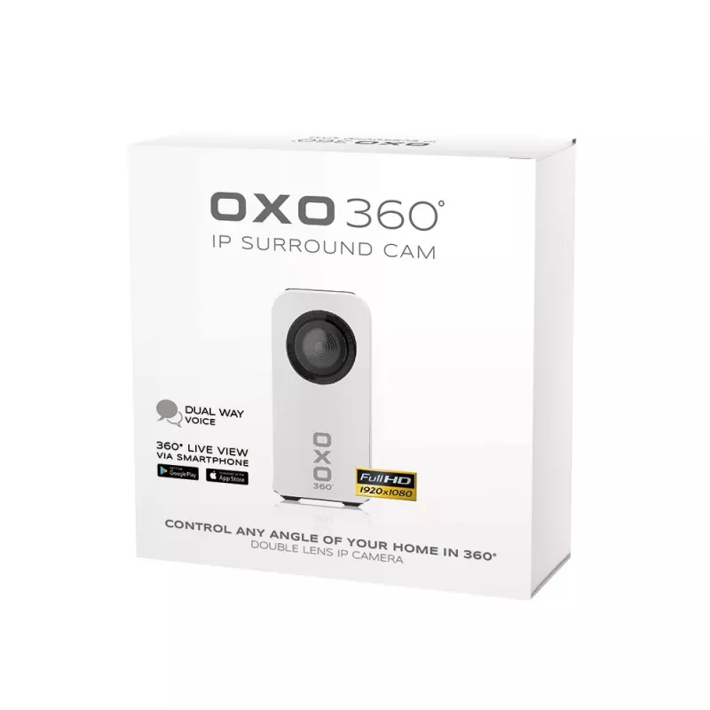 Cámara de vigilancia Easypix OXO 360° IP Cam 56200
